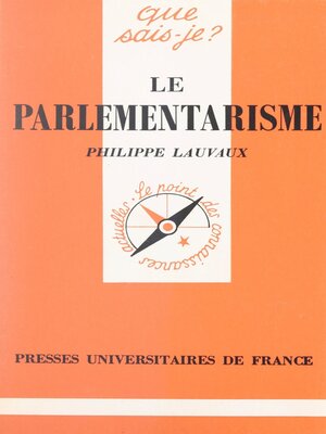 cover image of Le parlementarisme